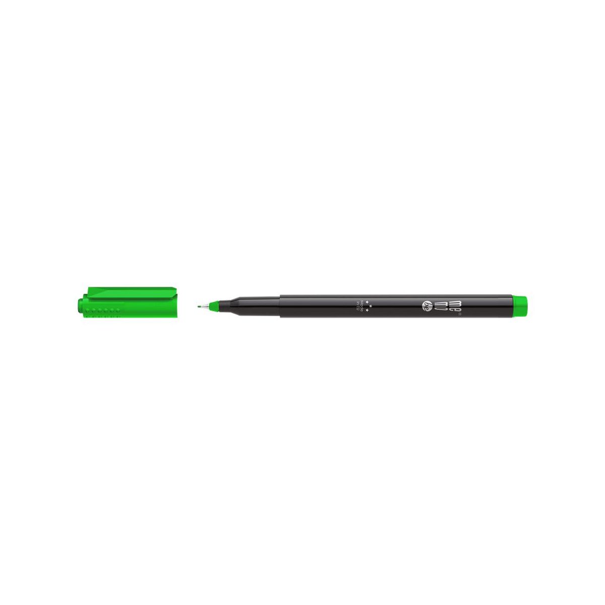 Marker permanentny Memobe zielony zielony 0,3mm okrągła końcówka (MM250-03)