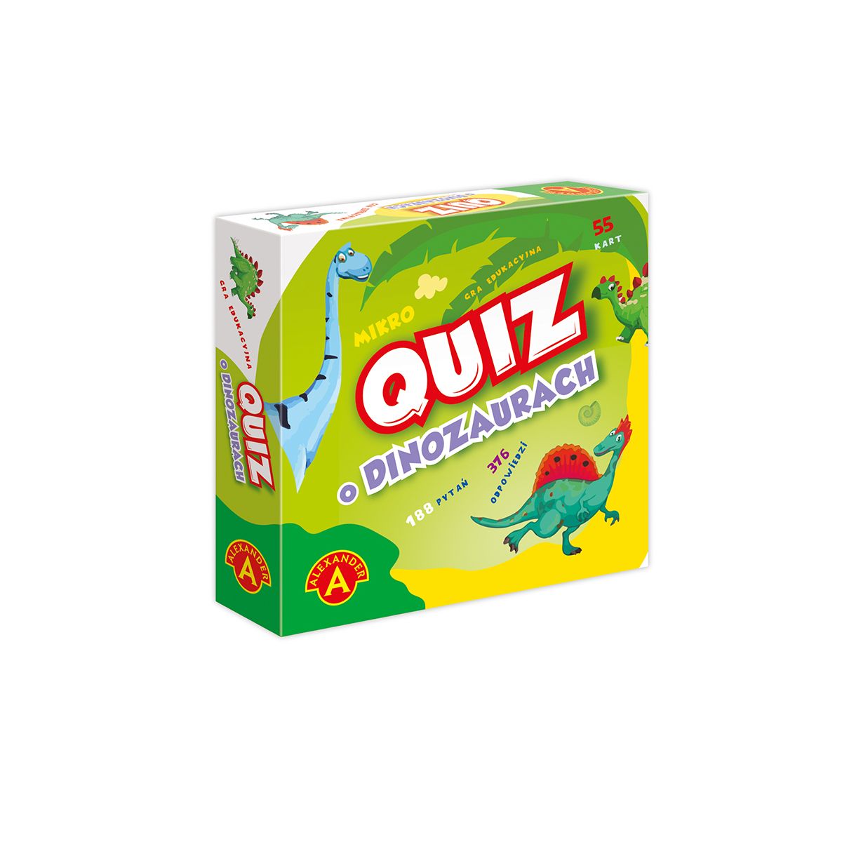 Gra edukacyjna Alexander QUIZ O DINOZAURACH