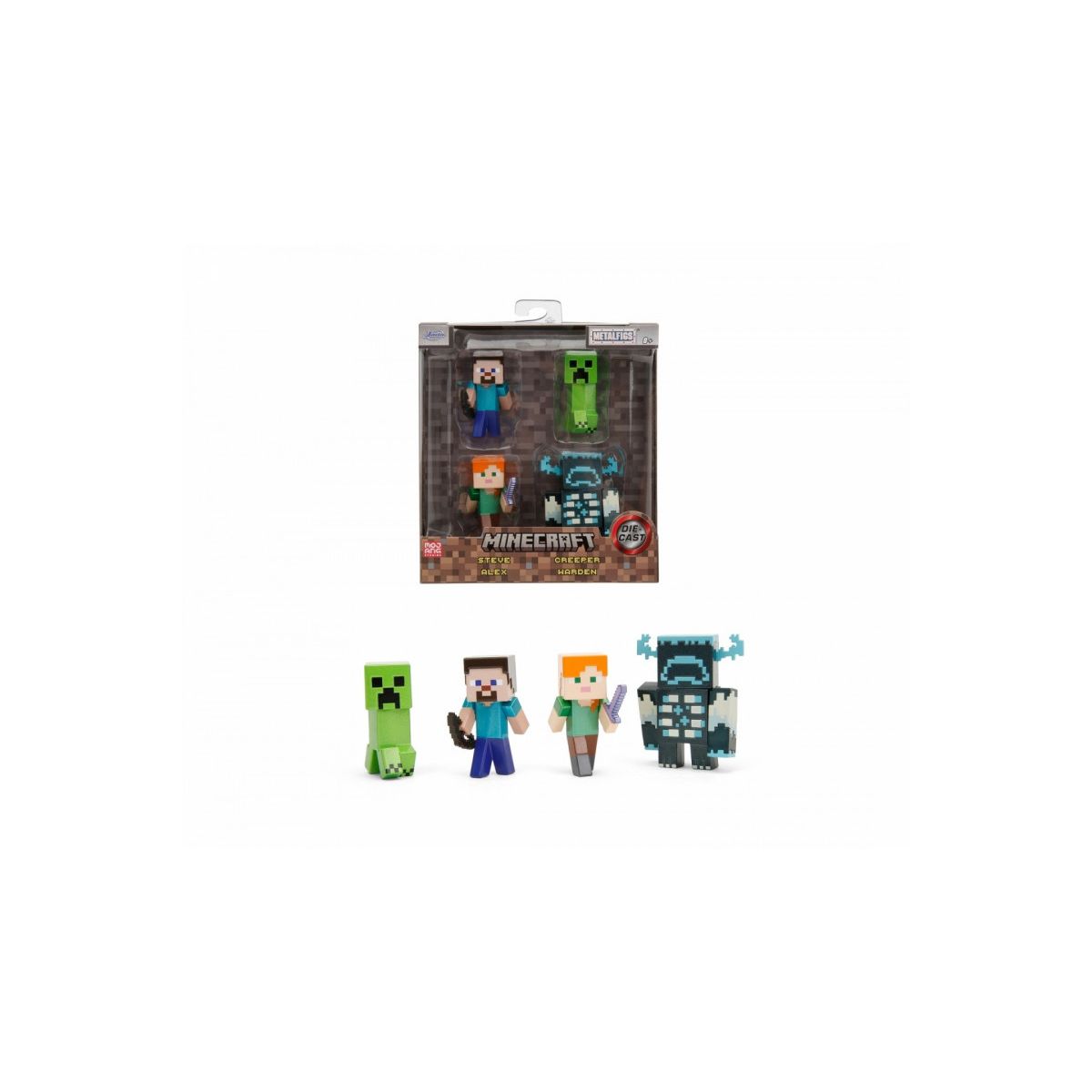 Figurka Jada Minecraft 4 pak (326-2001)