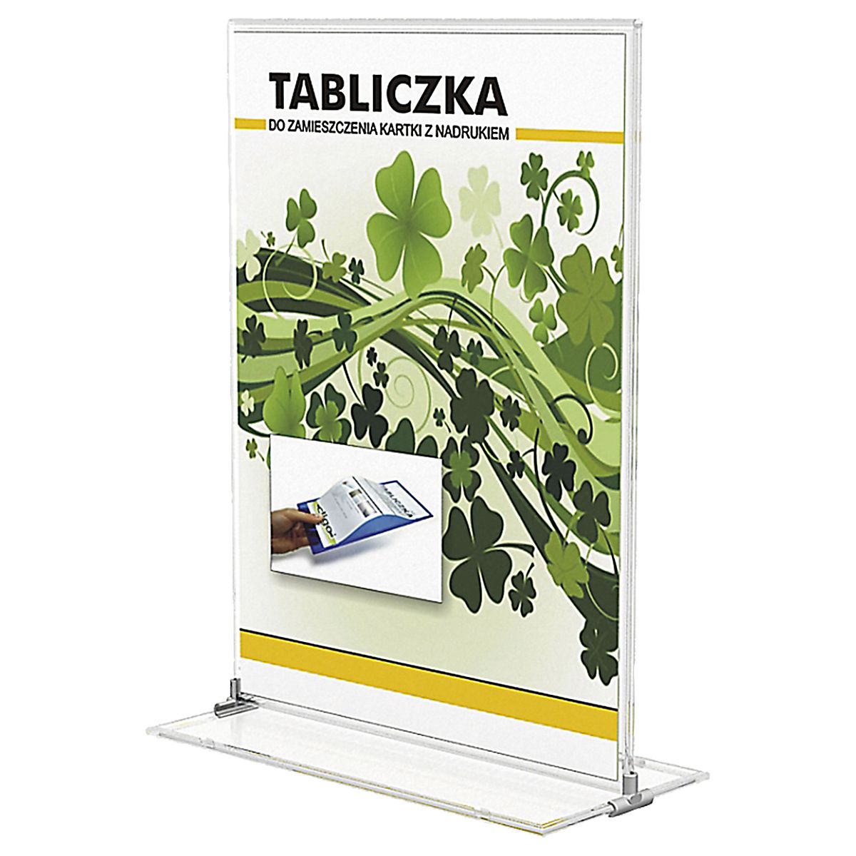 Tabliczka stojąca jednostronna Panta Plast 150x230 (0403-0008-00)