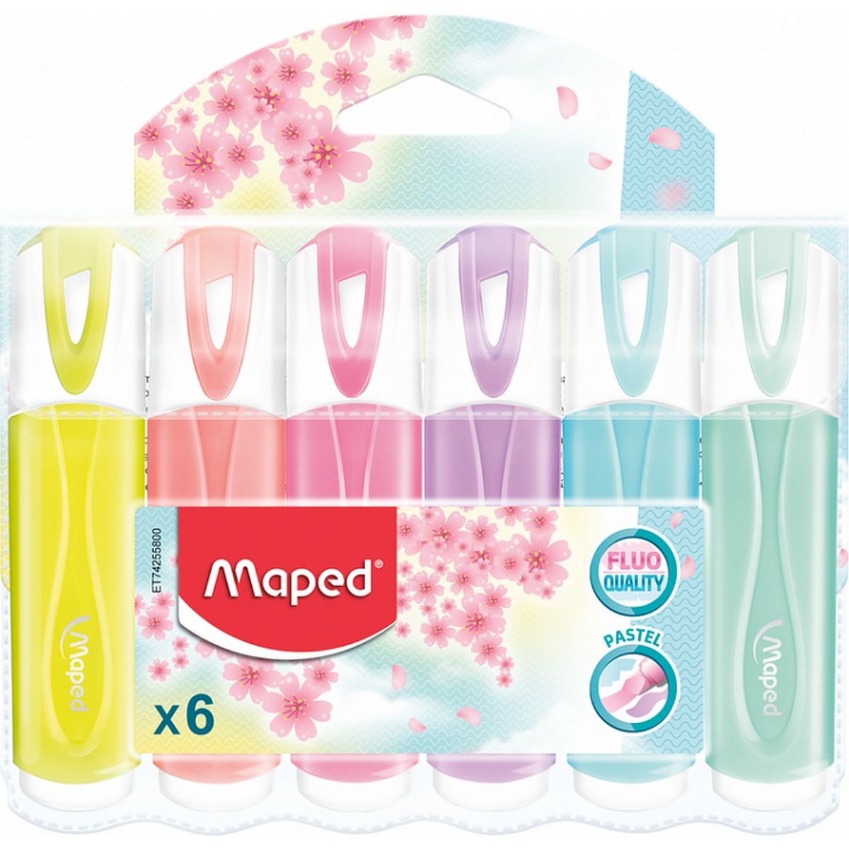 Zakreślacz Maped PEPS fluo mix 1,0-5,0mm (742558)
