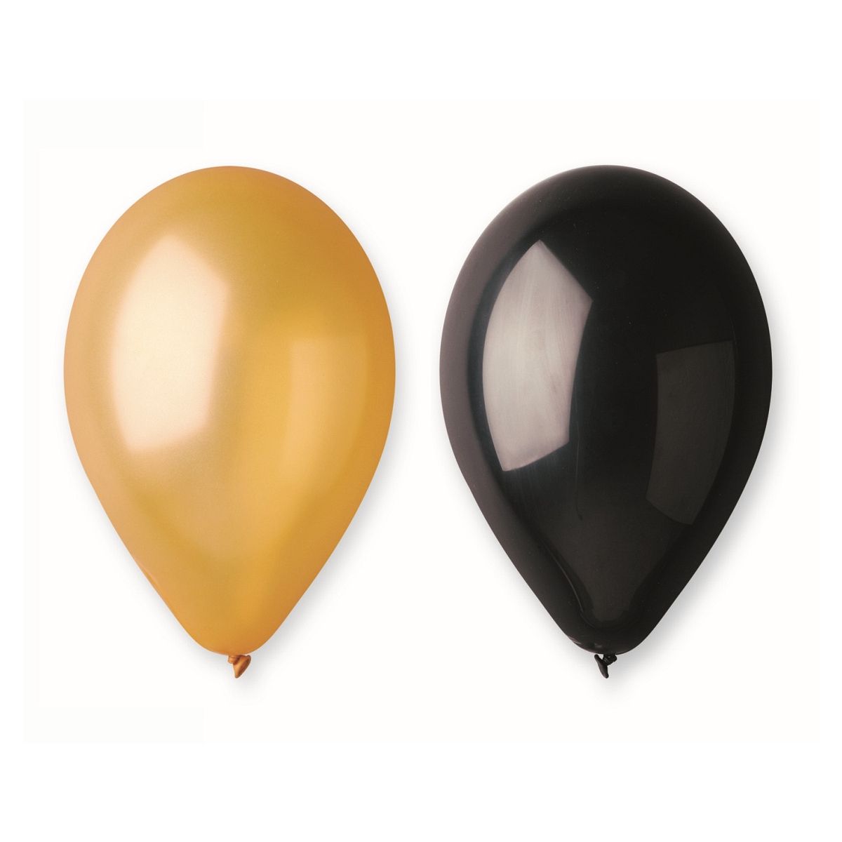 Balon gumowy Godan Beauty&Charm 3 złote, 2 czarne 5szt. mix 300mm 12cal (CB-3Z2C)