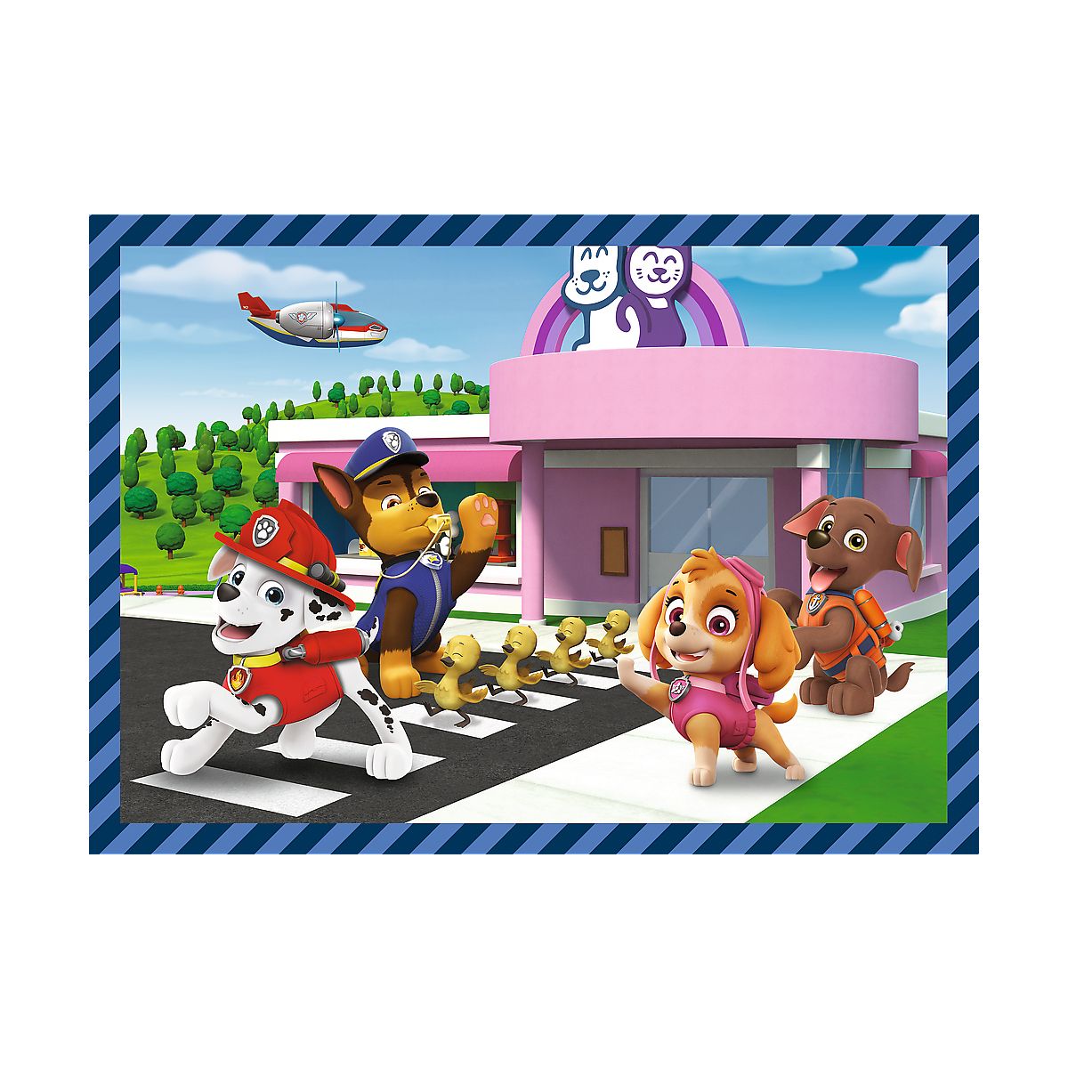 Puzzle Trefl Paw Patrol Psie sprawy 4w1 el. (34650)