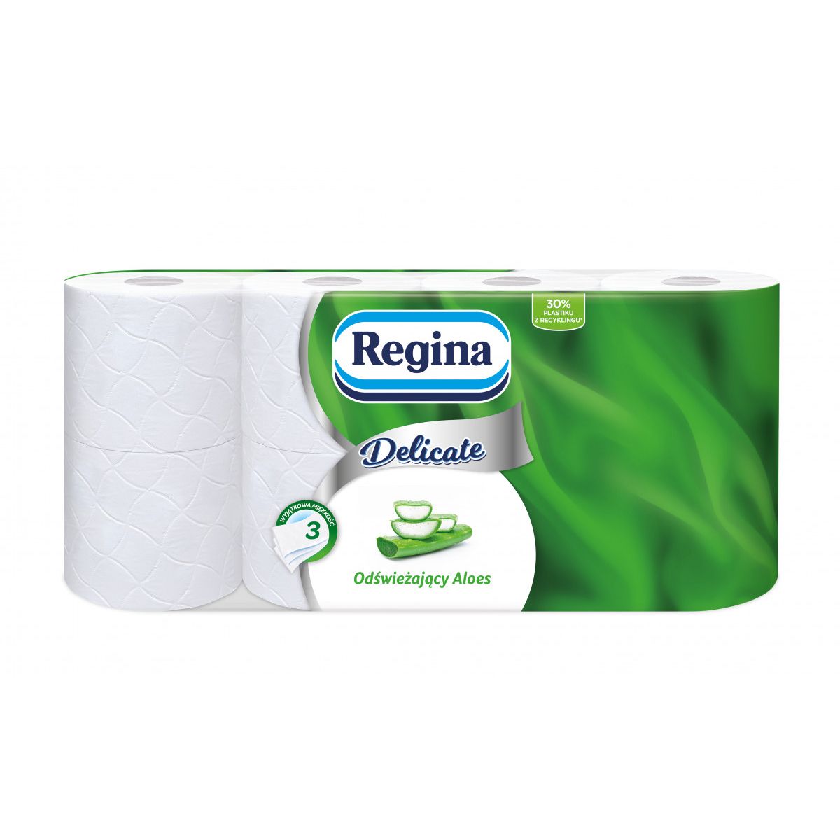 Papier toaletowy Regina Aloe Vera kolor: biały