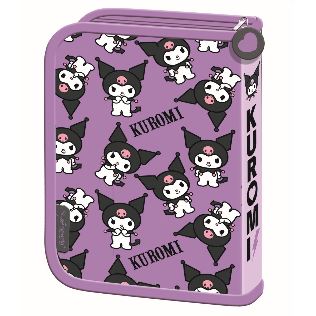 Piórnik St.Majewski KUROMI VIOLET 2 KLAPKOWY (bez wyposażenia)