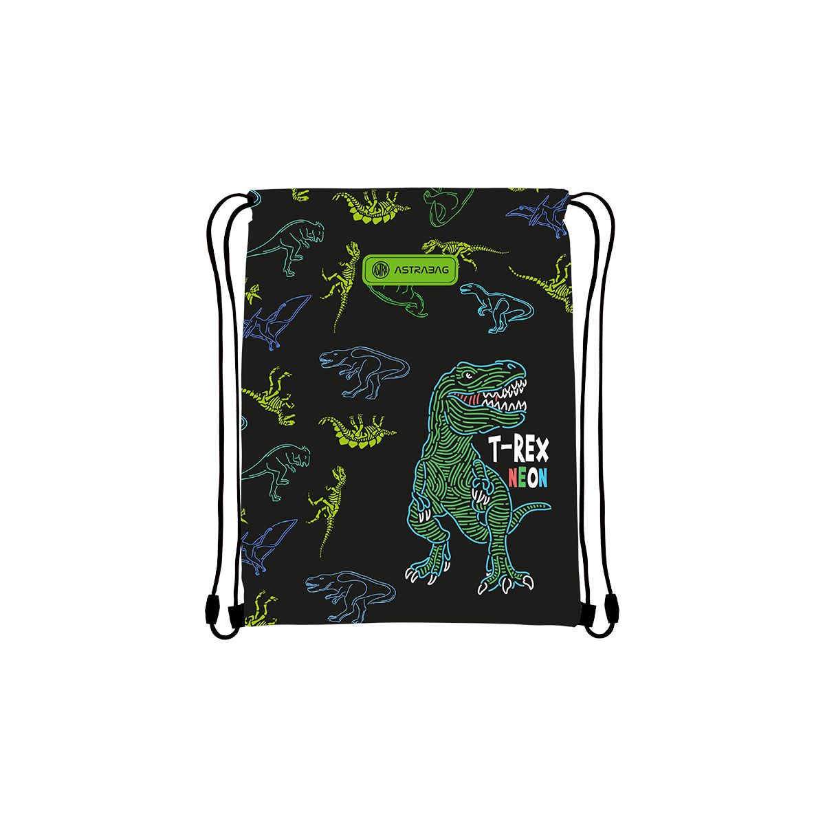 Worek na buty Astra Astrabag T-rex neon (507023014)