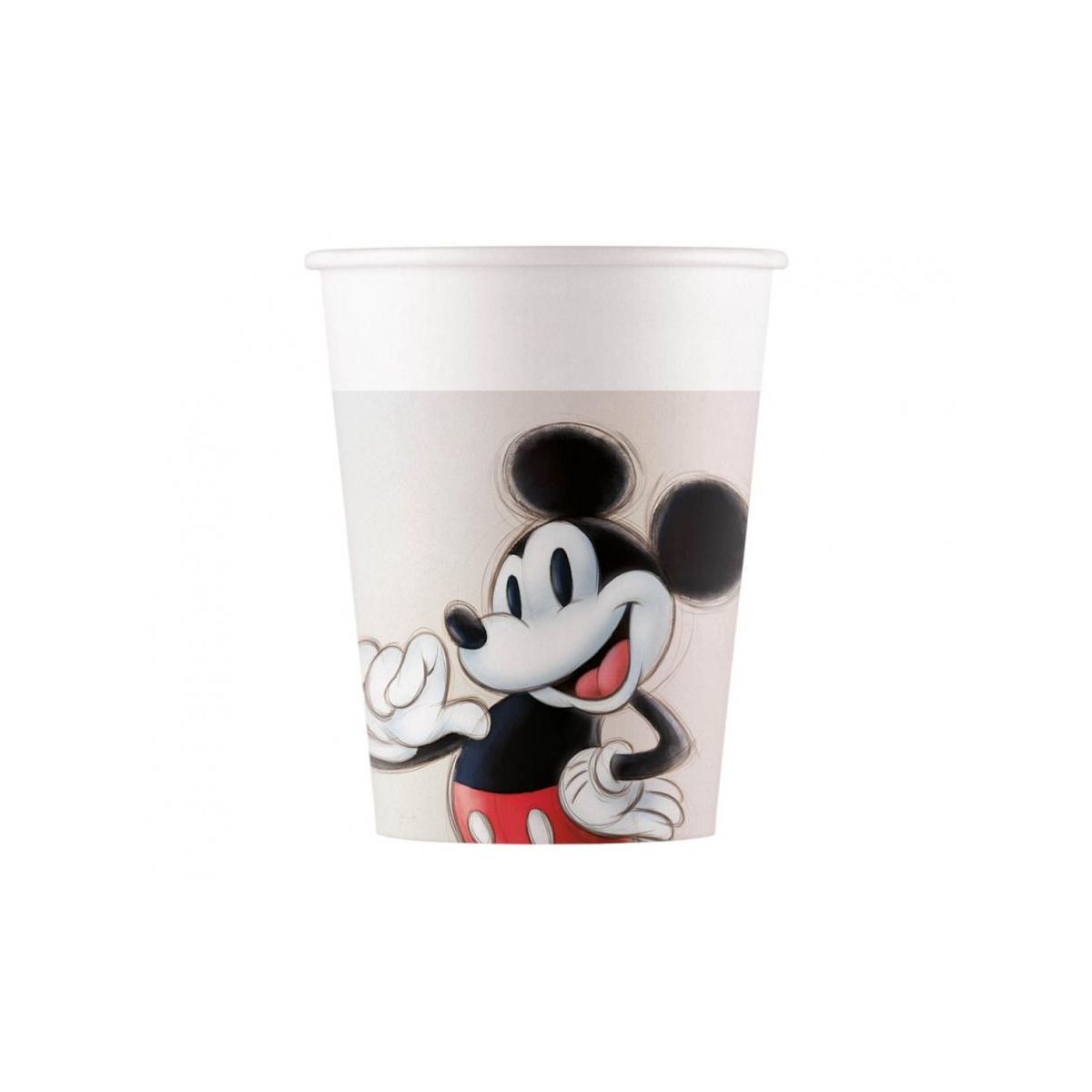 Kubek jednorazowy Godan Disney 100 - Mickey & Minnie papier 200ml (95672)