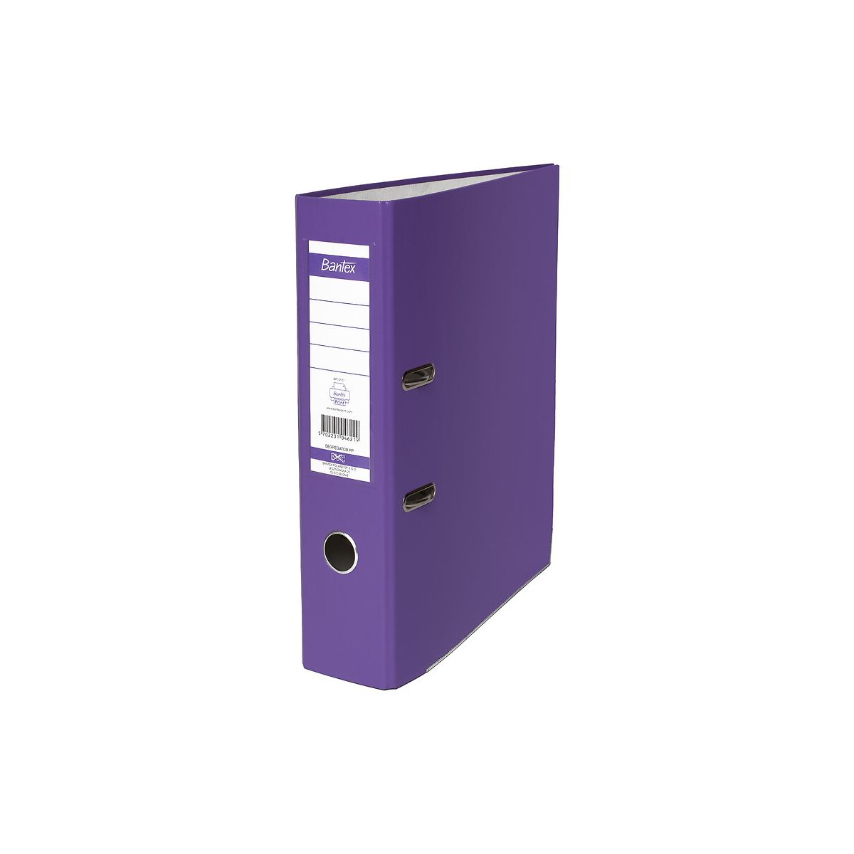Segregator dźwigniowy Bantex XXL A4 80mm fioletowy (100551793)