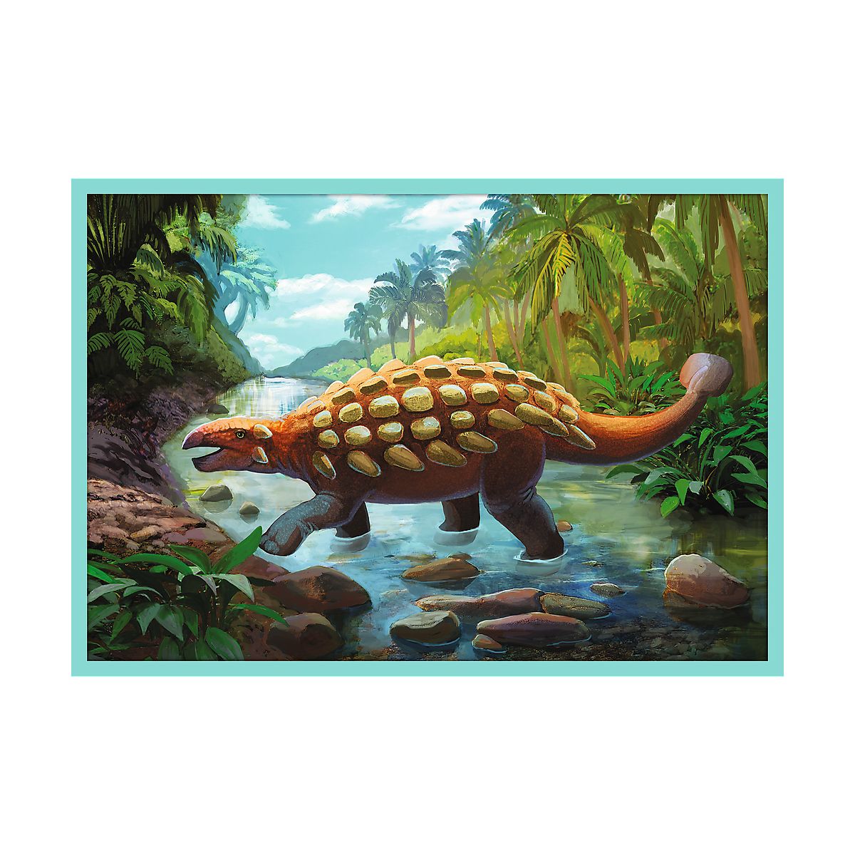 Puzzle Trefl W świecie Dinozaurów 10w1 el. (90390)