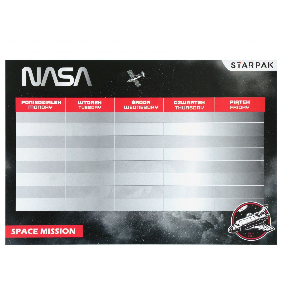 Plan lekcji Starpak Nasa (560064)