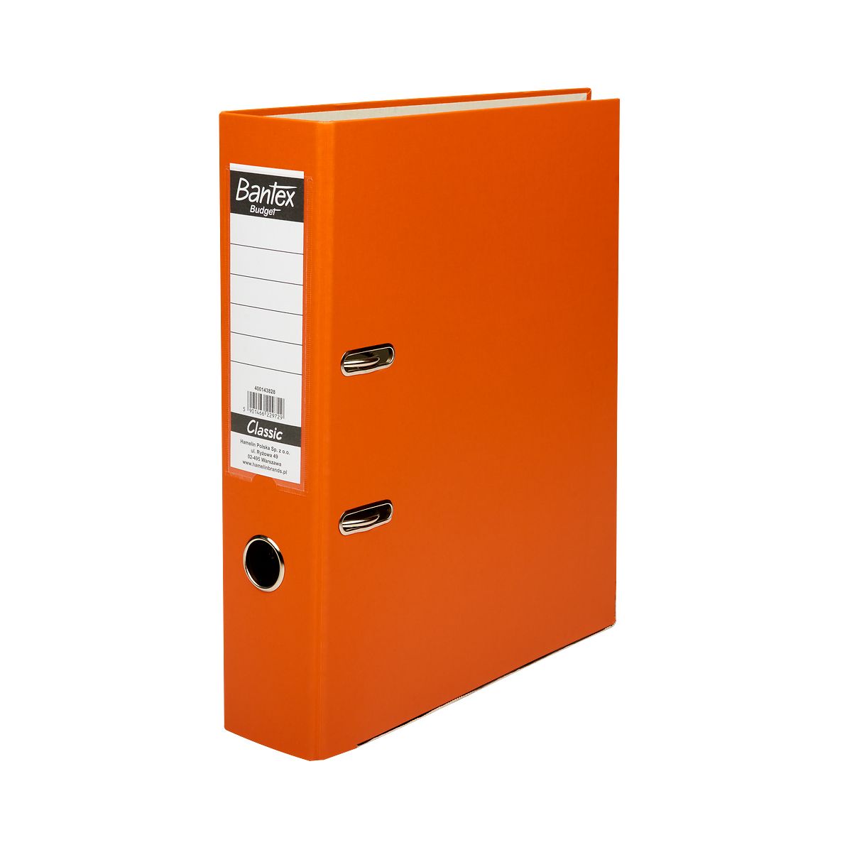 Segregator dźwigniowy Bantex Classic A4 75mm pomarańczowy (400143828)