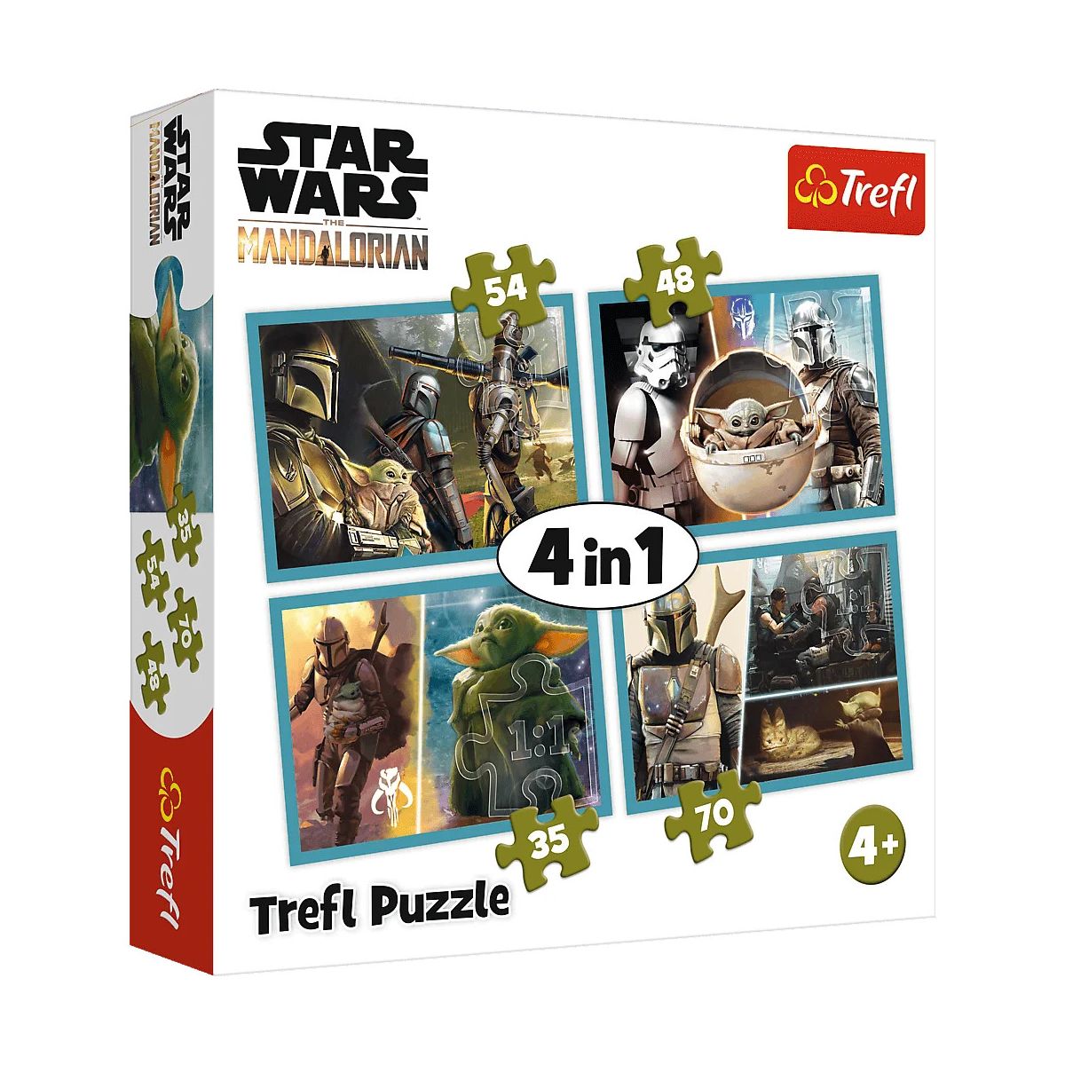 Puzzle Trefl Mandalorian 4w1 4w1 el. (34377)