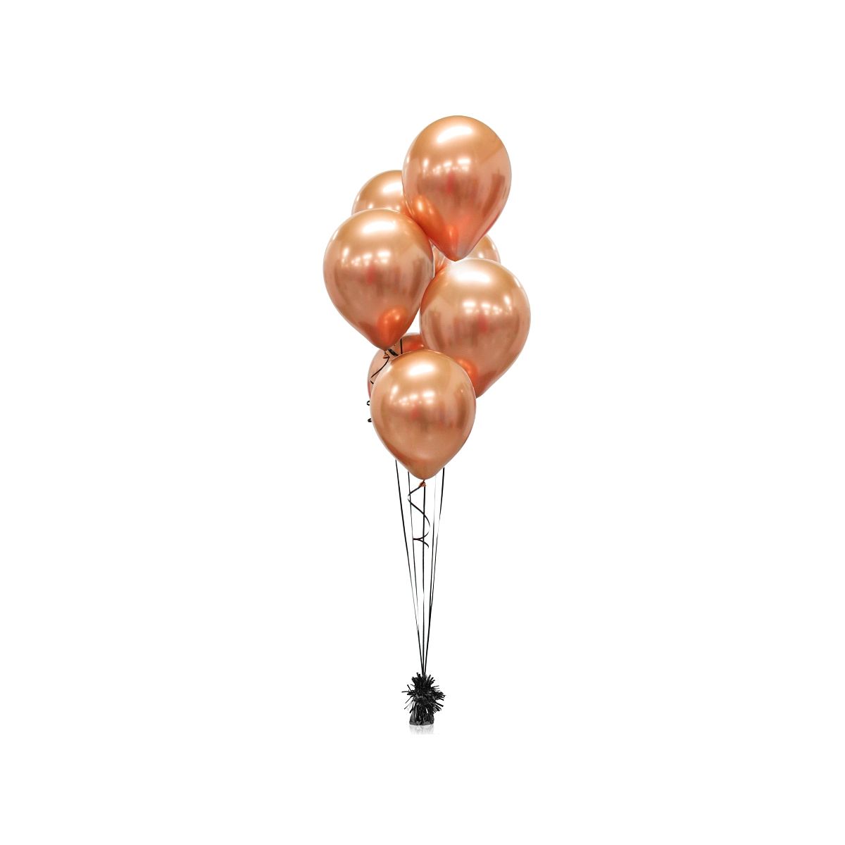 Balon gumowy Godan Beauty&Charm, platynowe 7 szt. miedziana 300mm 12cal (CB-7LMI)