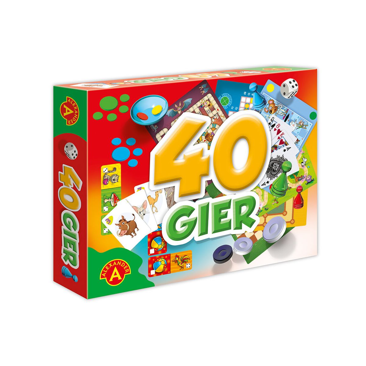 Gra edukacyjna Alexander 40 gier