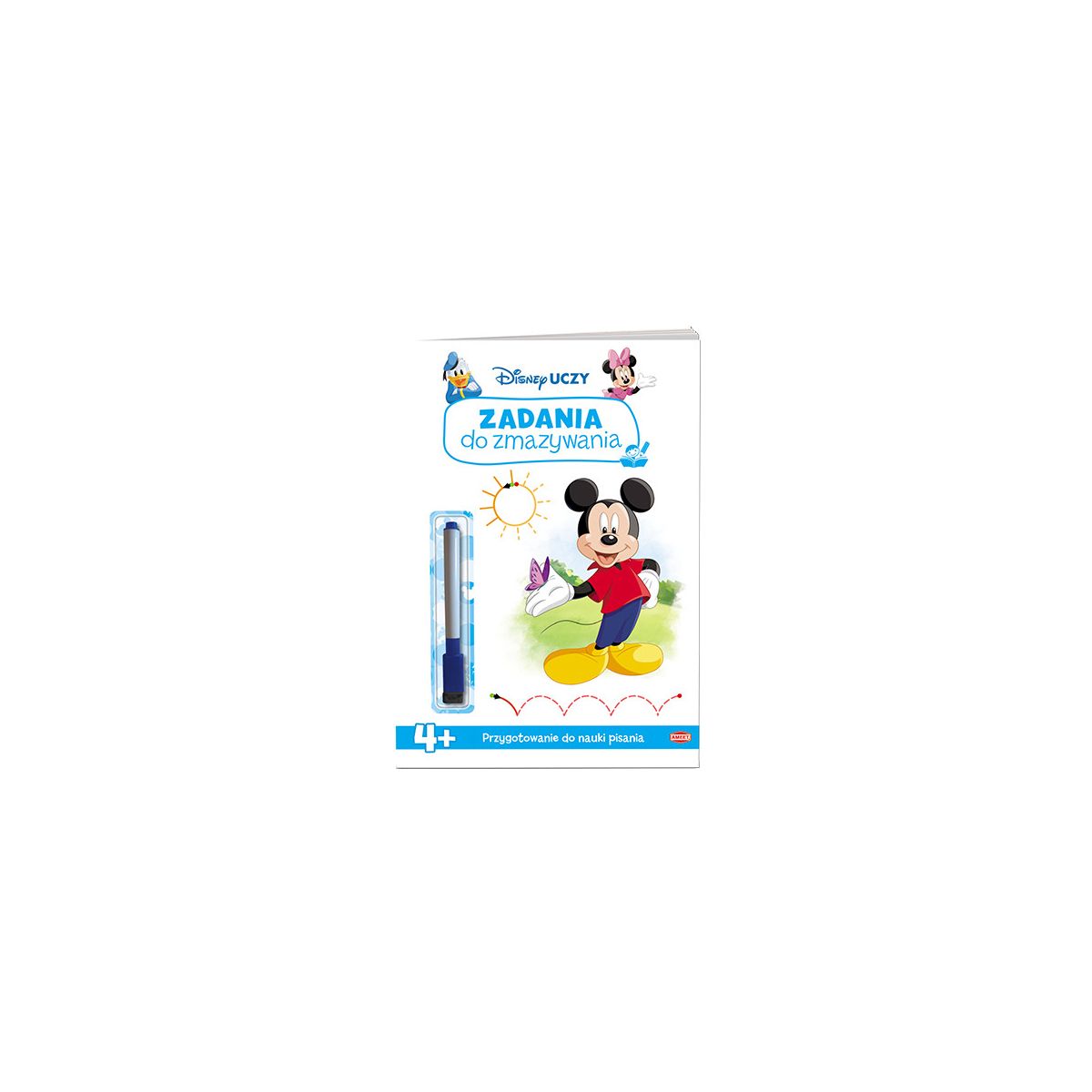 Książeczka edukacyjna Ameet Disney Uczy. Zadania do Zmazywania. Miki (UPTC 9309)