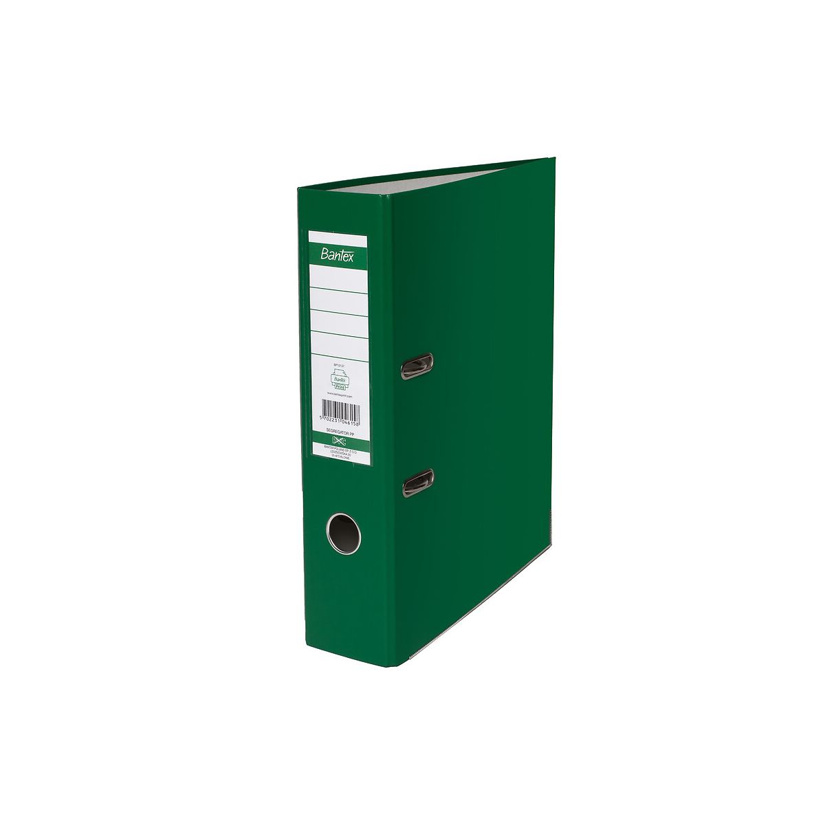 Segregator dźwigniowy Bantex Ekologiczny XXL A4 80mm zielony (100551792)