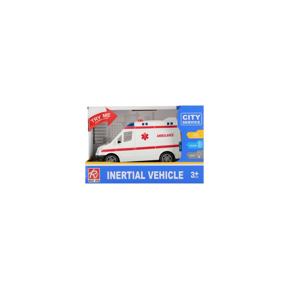 Ambulans Mega Creative na baterie (542973)
