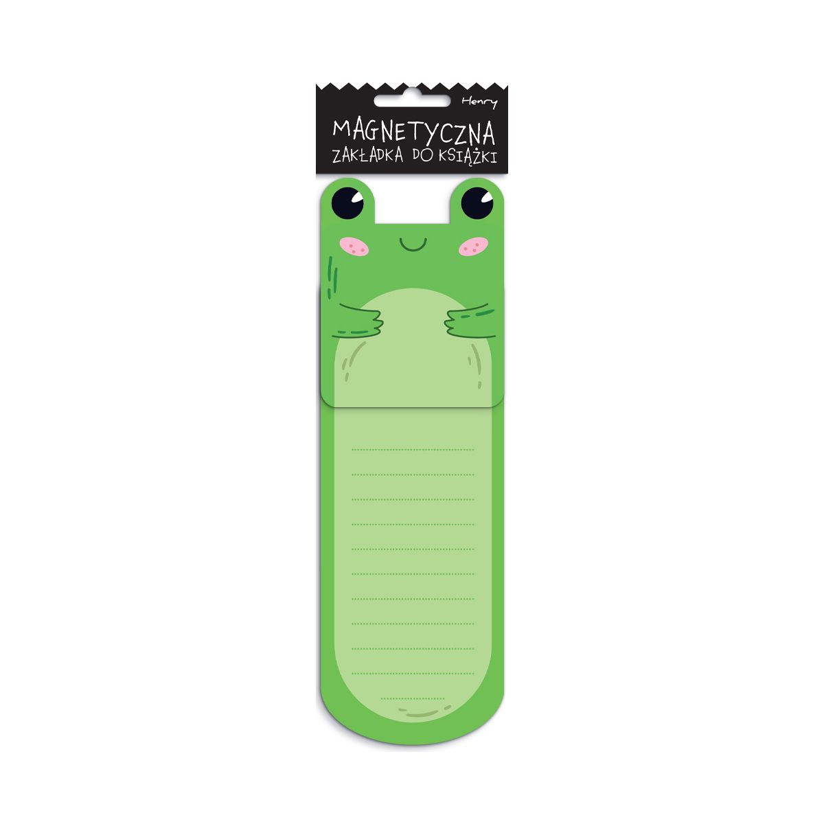 Zakładka do książki Henry kulka  notka frog (5905701483976)