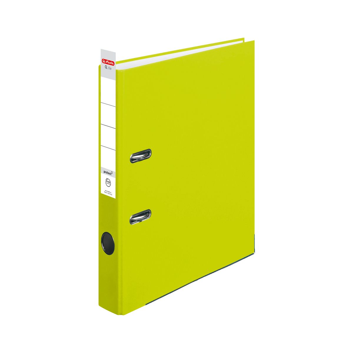 Segregator dźwigniowy Herlitz Q. file Standard 50022496 A4 50mm zielony (300005282)