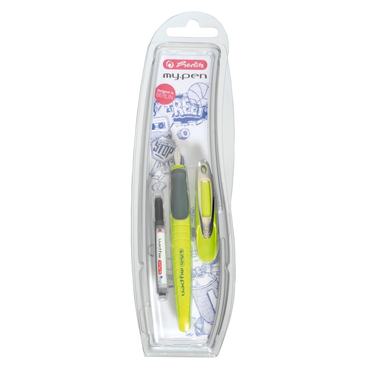 Pióro wieczne Herlitz My Pen Sporty Lemon (10999779)