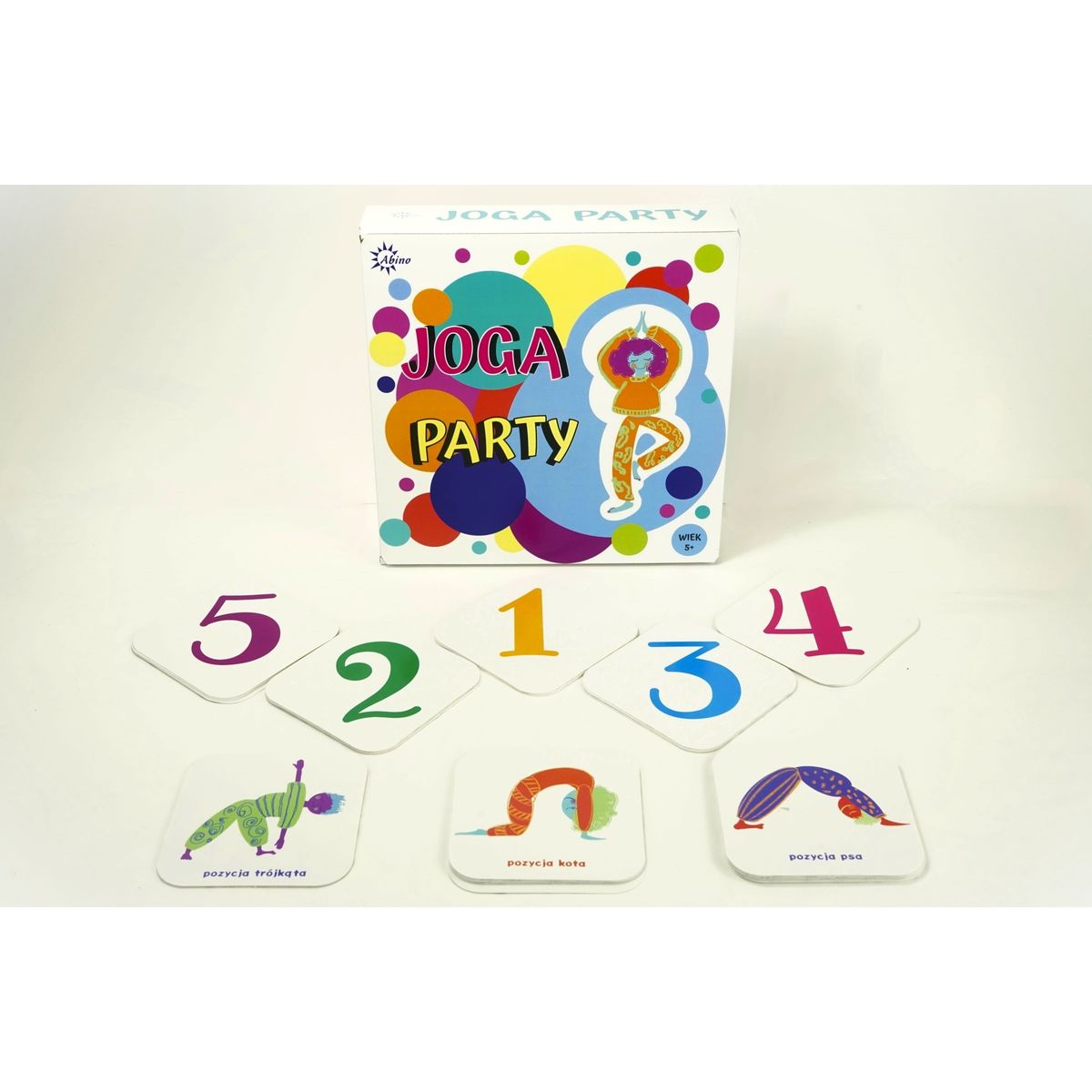 Gra edukacyjna Abino joga - party