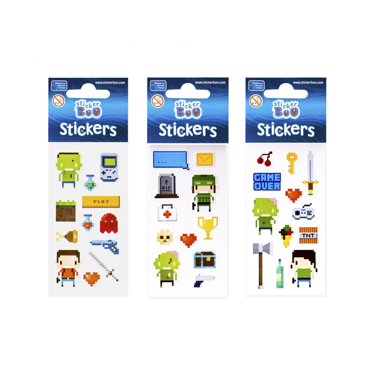 Naklejka (nalepka) Stickerboo Pixel (471545)