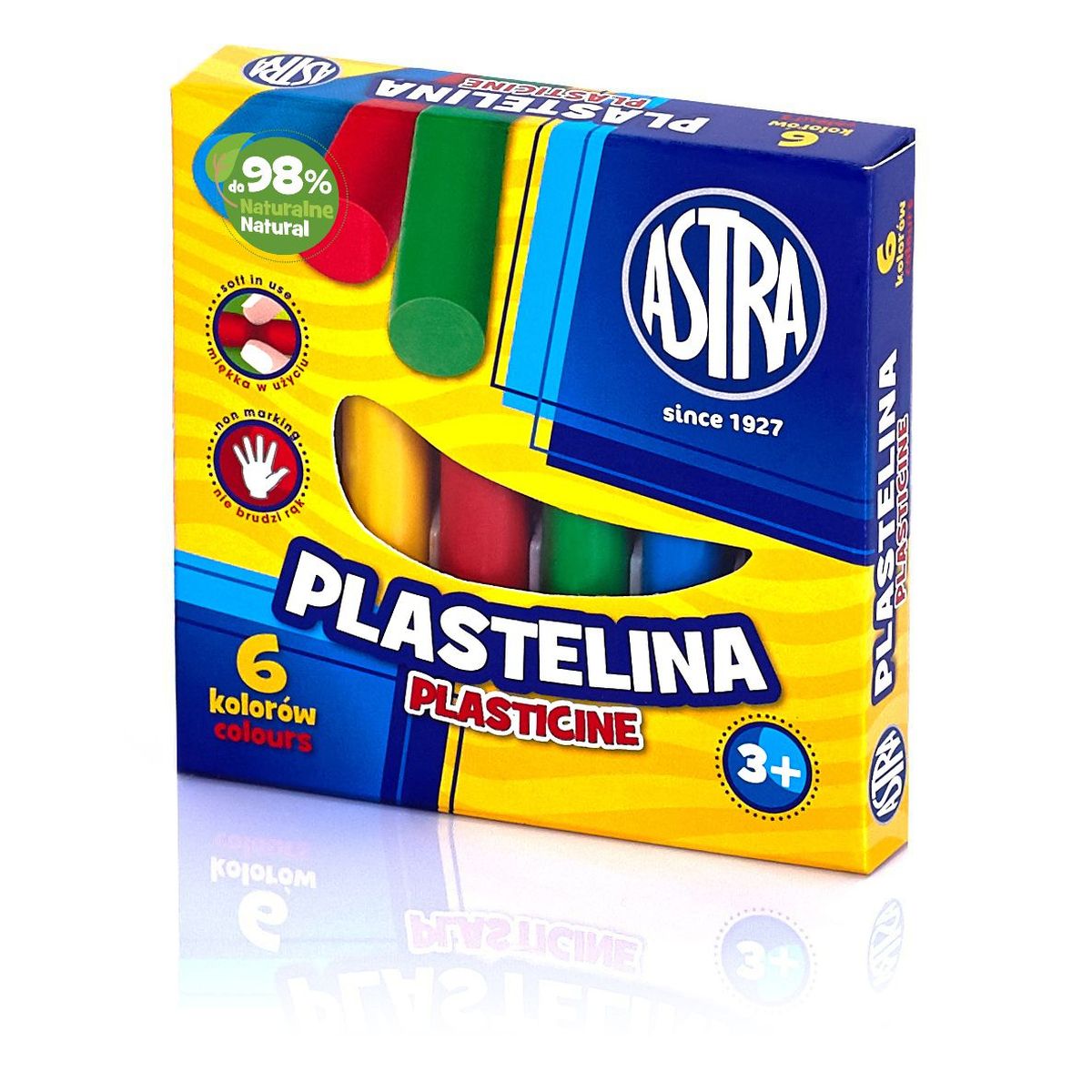 Plastelina Astra 6 kol. mix (83811905)