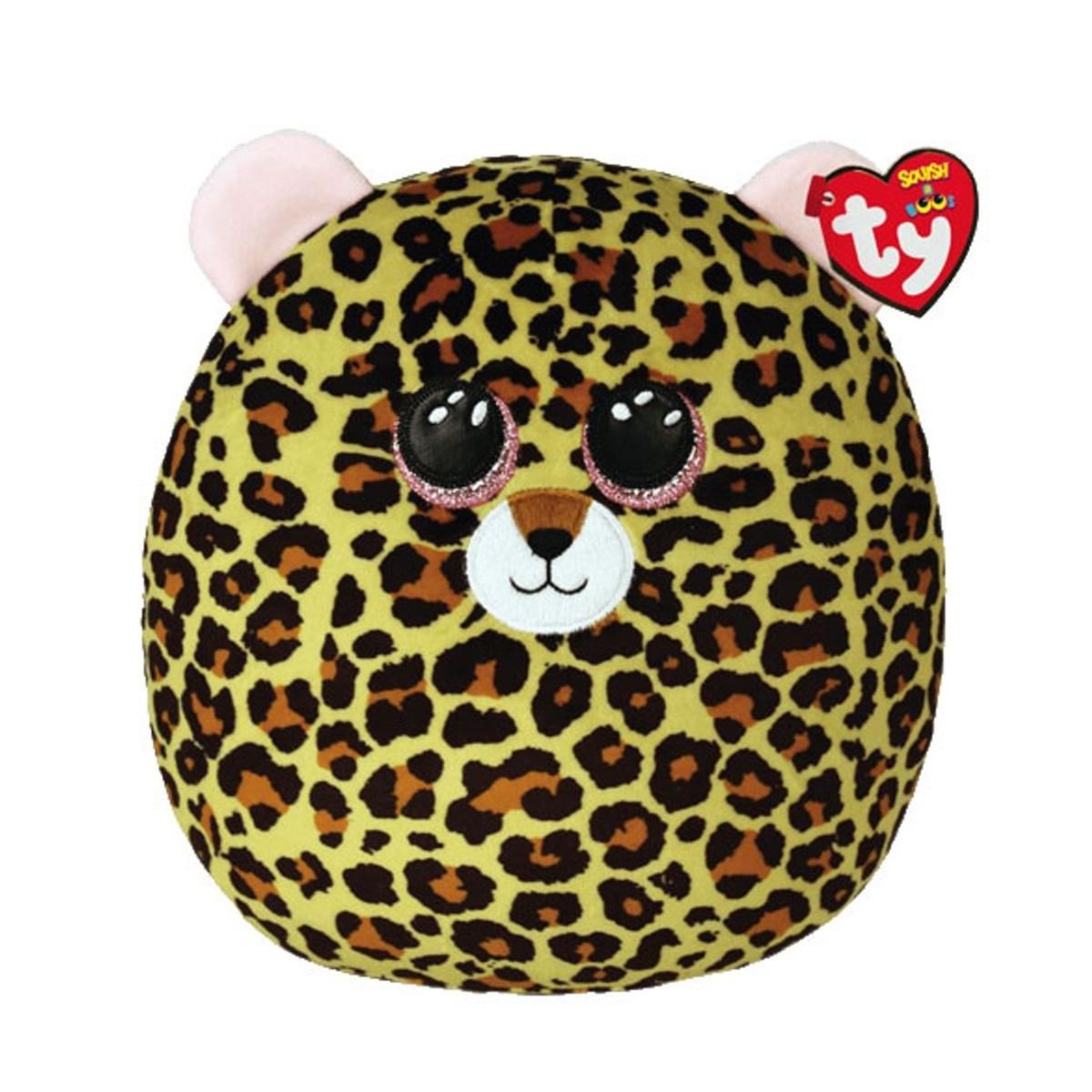 Pluszak Ty Squishy Beanies Livvie leopard [mm:] 300 (TY39221)