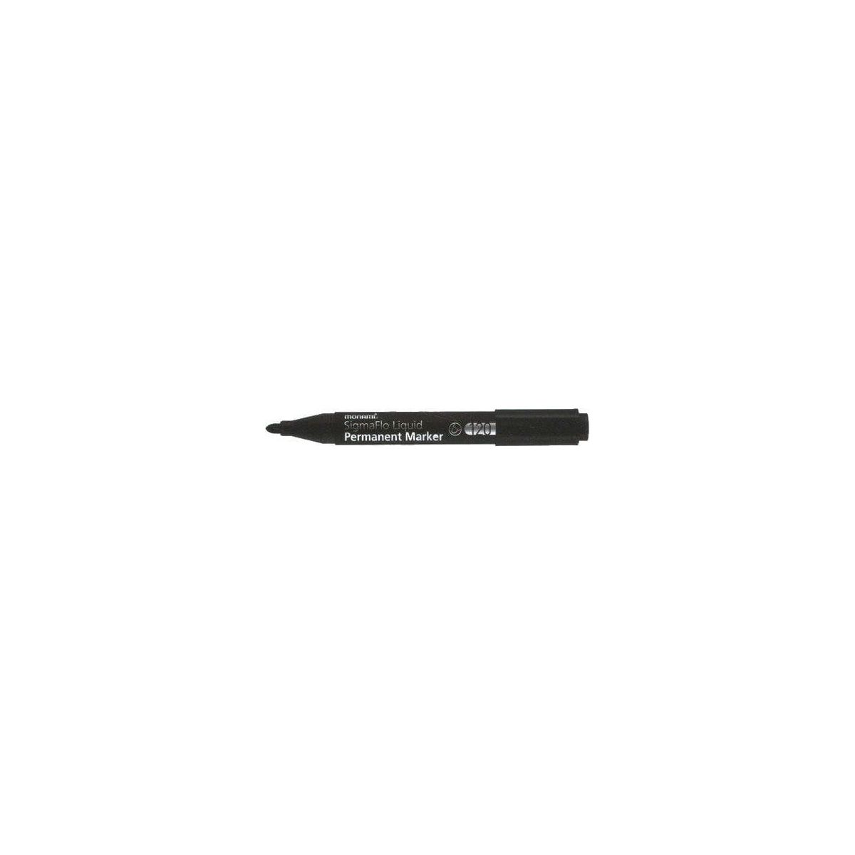 Marker permanentny Monami Marker permanentny PERM-B 120- czarny czarny okrągła końcówka