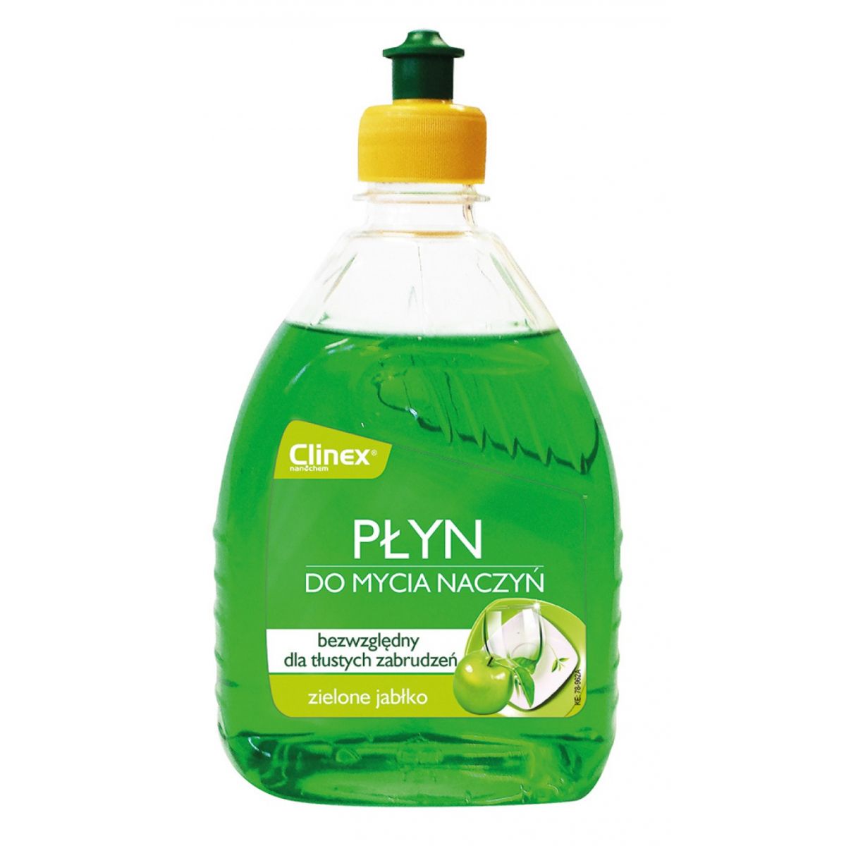 Płyn do mycia naczyń Clinex zielone jabłko 500 ml (CL77719)