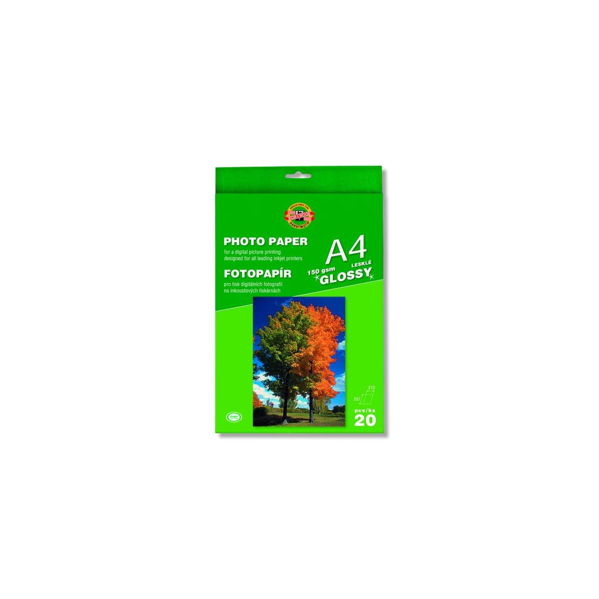 Papier foto Koh-I-Noor Gloss A4 150g