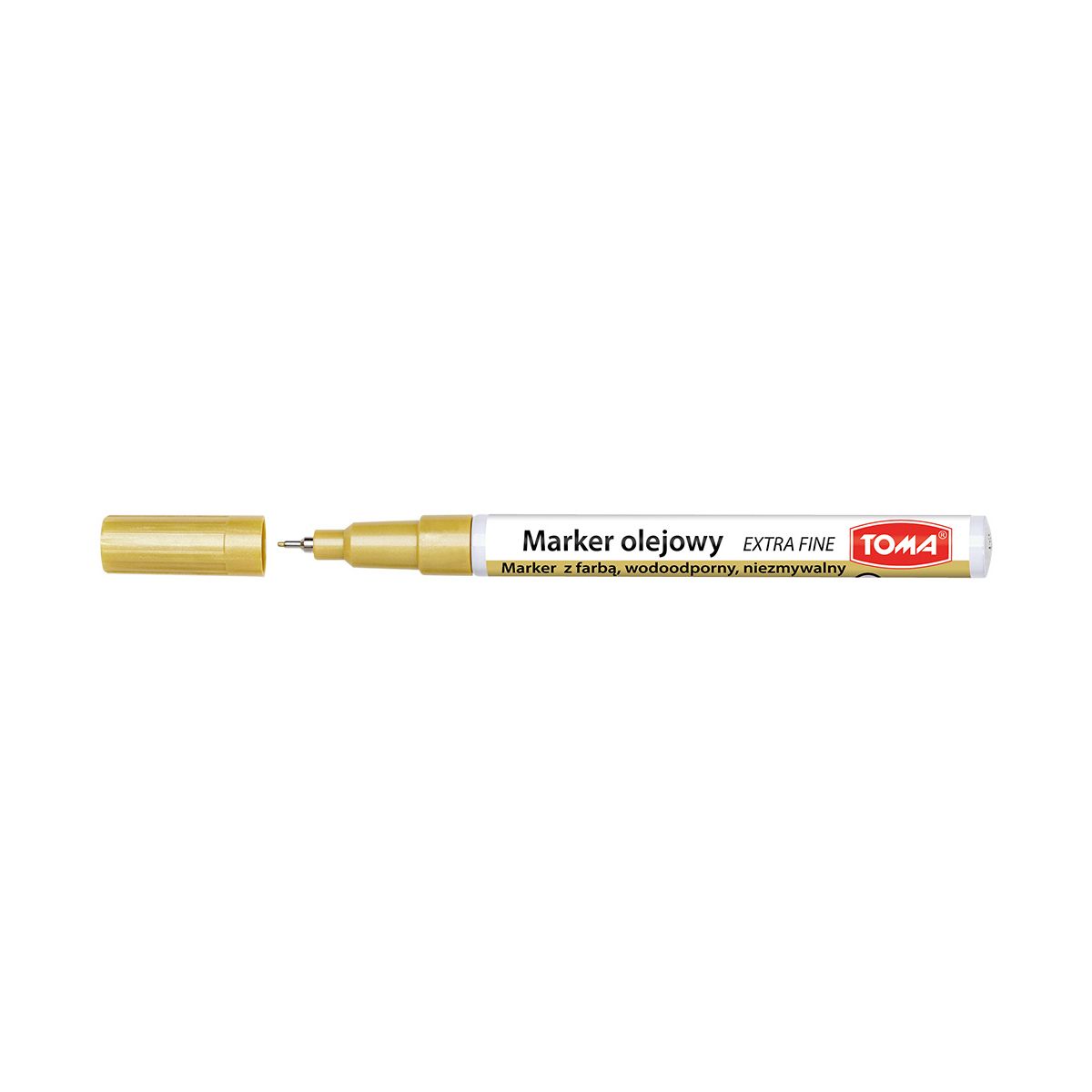Marker olejowy Toma extra fine złoty 0,9mm (TO-442 9 6)