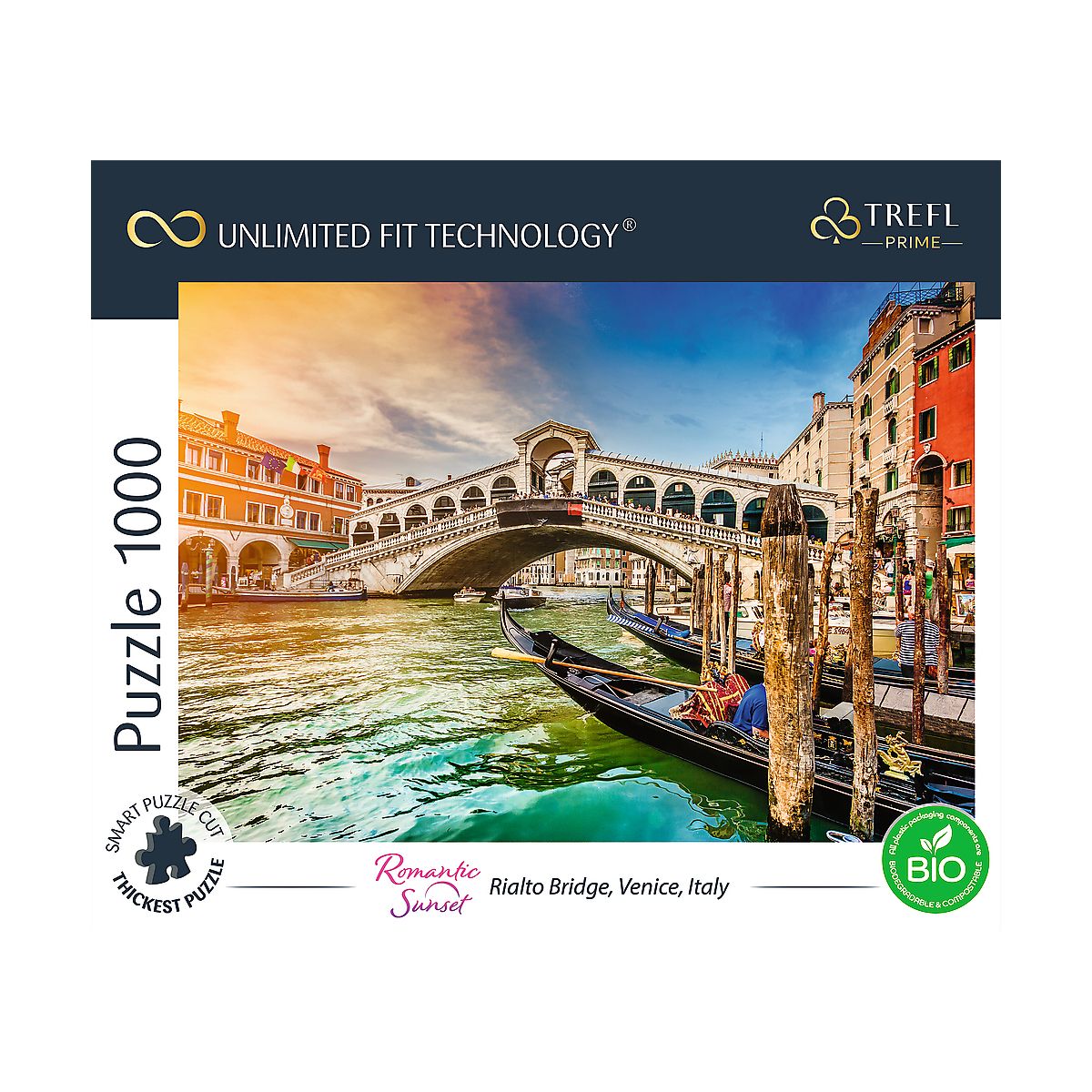 Puzzle Trefl UFT Rialto Bridge, Venice, Italy 1000 el. (10692)