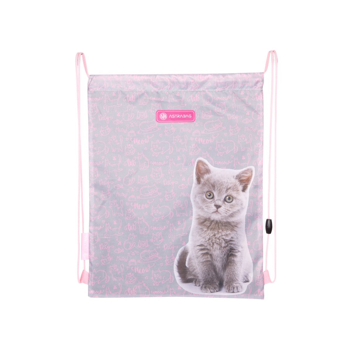 Worek na buty Astra Astrabag Pinky Kitty (507022046)