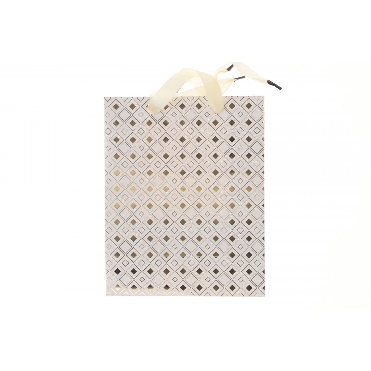 Torba prezentowa białe złote [mm:] 250x100x 200 (257016)