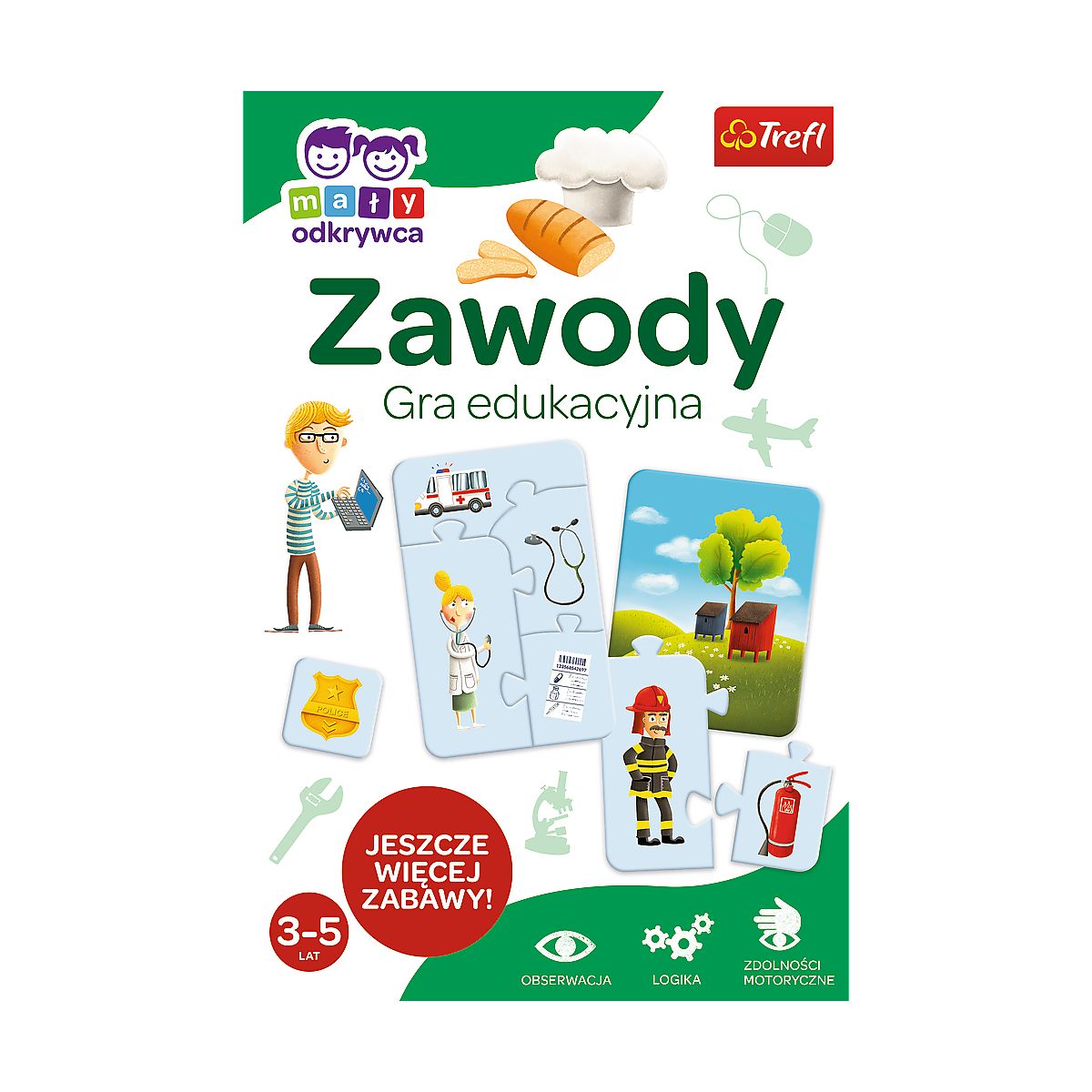 Gra edukacyjna Trefl Zawody  Mały Odkrywca (01951)