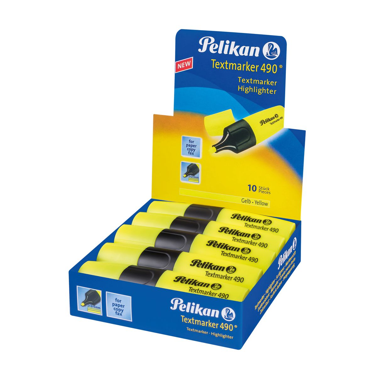 Zakreślacz Pelikan 940379 żółty 1,0-5,0mm (400140875)