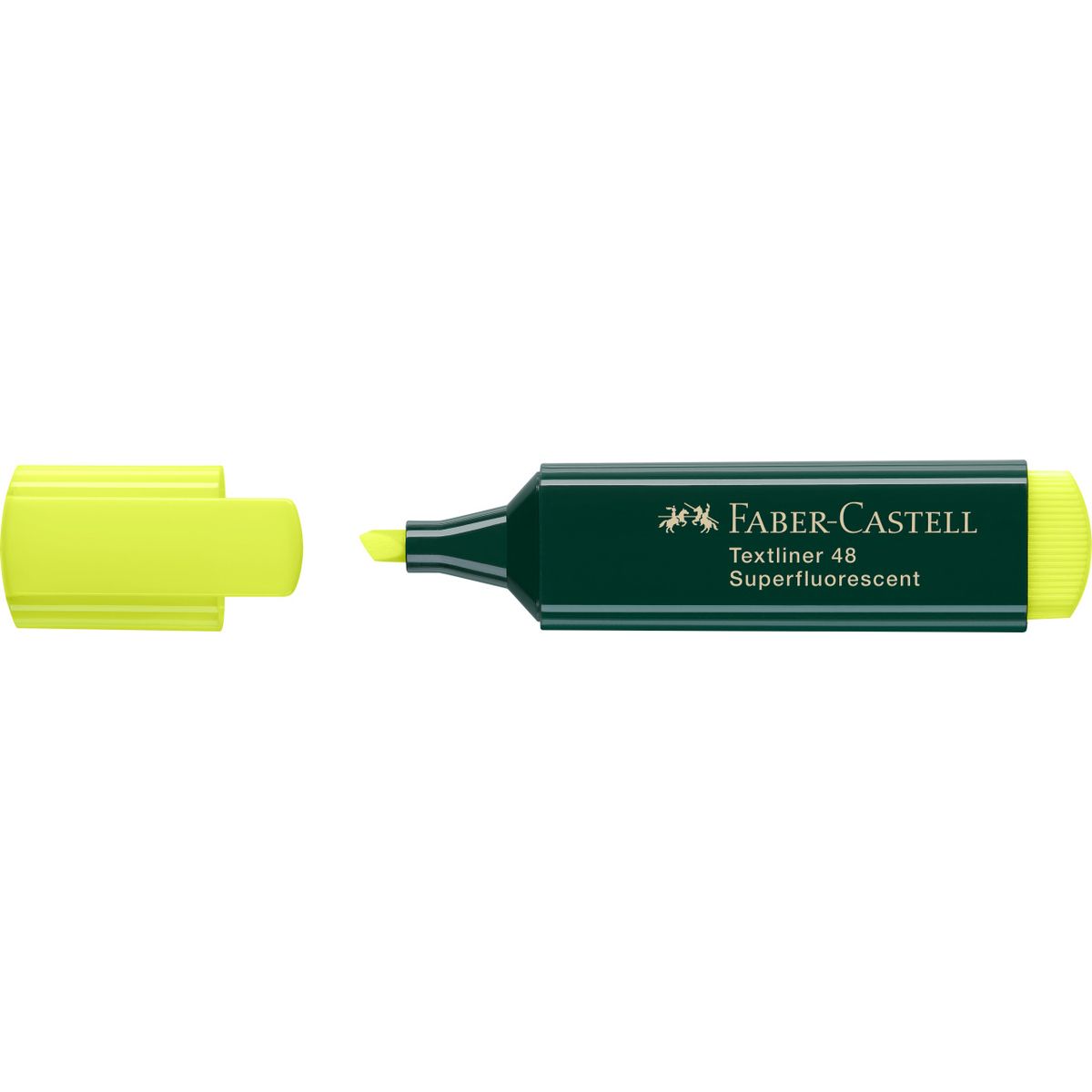 Zakreślacz Faber Castell żółty 5,2mm (154807)