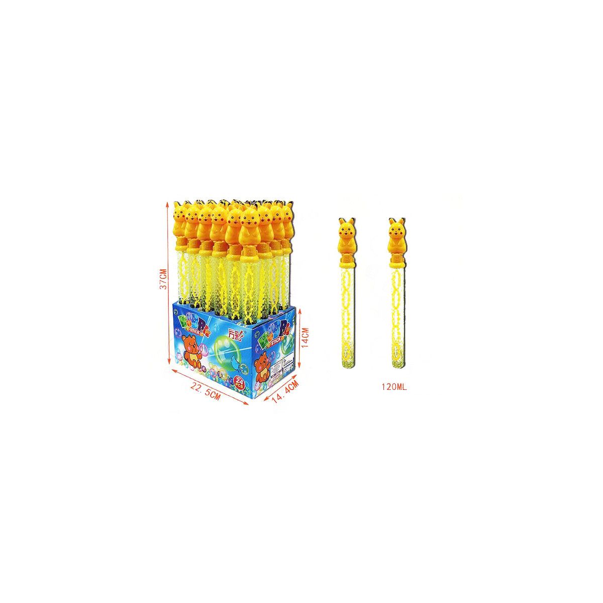 Bańki mydlane zwierzątko 37cm Bigtoys (BBAŃ5687)