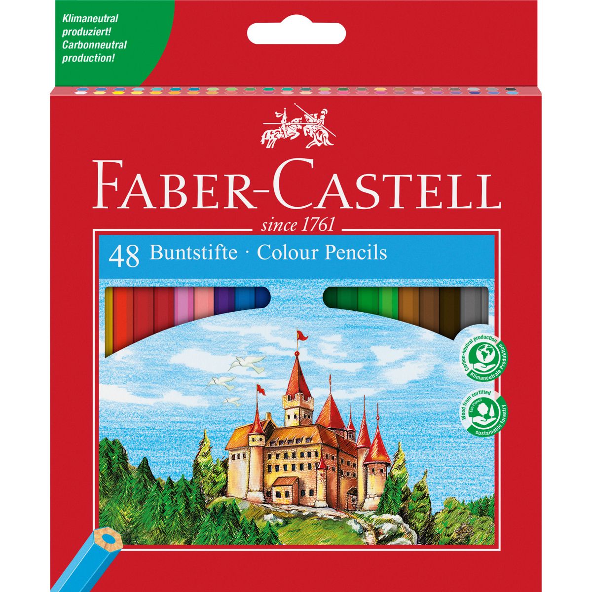 Kredki ołówkowe Faber Castell 48 kol.