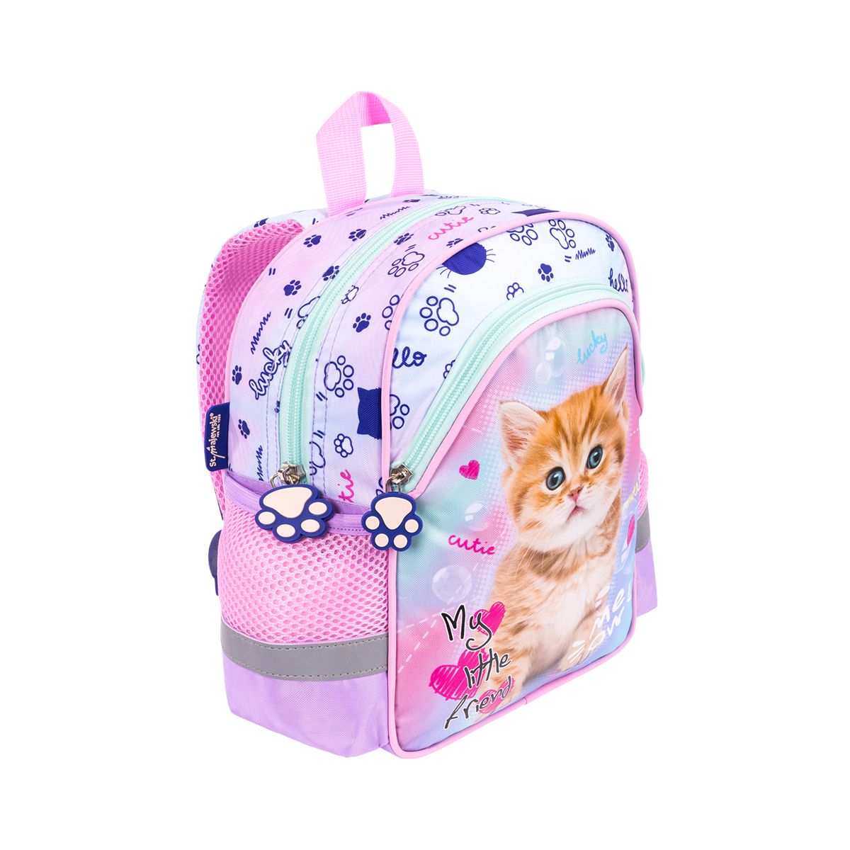 Plecak Bambino My Little Friend Kitty 5903235668838 przedszkolnyY (D1)