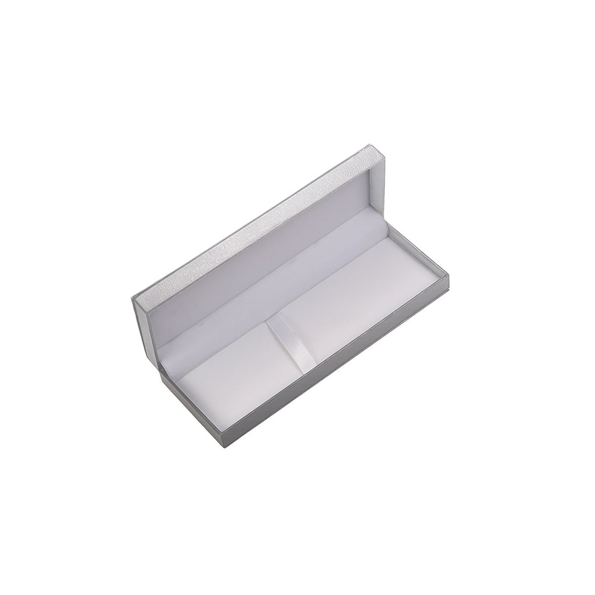 Etui na pióra Titanum srebrne [mm:] 175x62x 28 (T42)