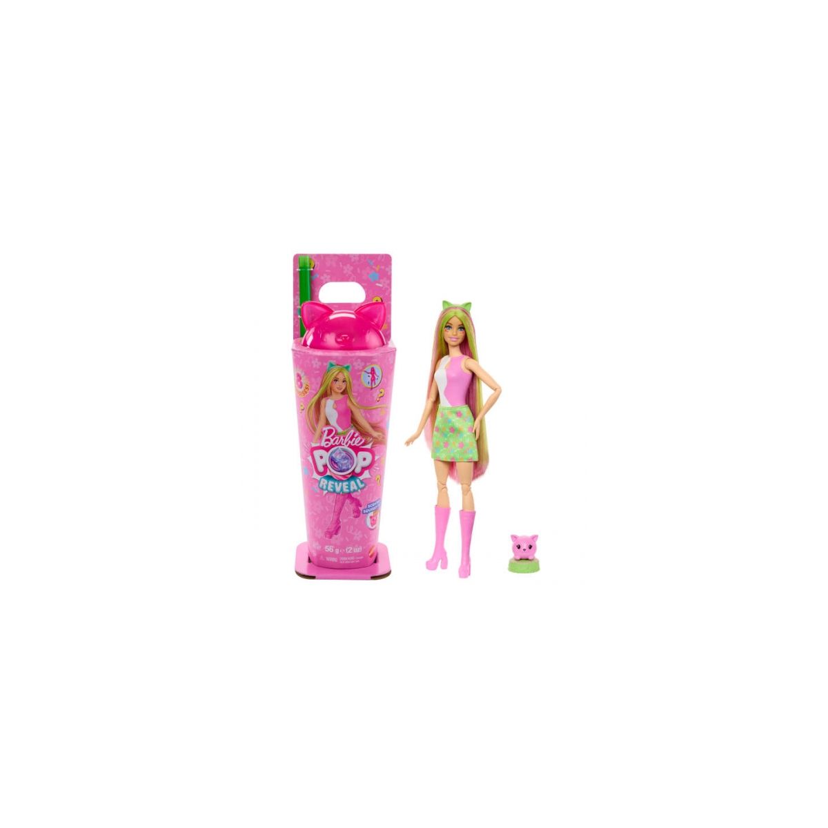 Lalka Barbie POP REV SHAKE KOTEK [mm:] 290 (JCN88)