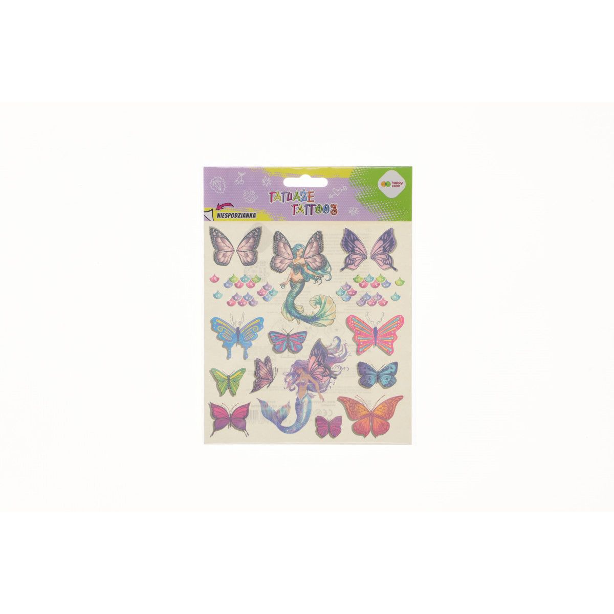Tatuaż Happy Color zmywalny Butterflies (HA 4261 1520-KP04)