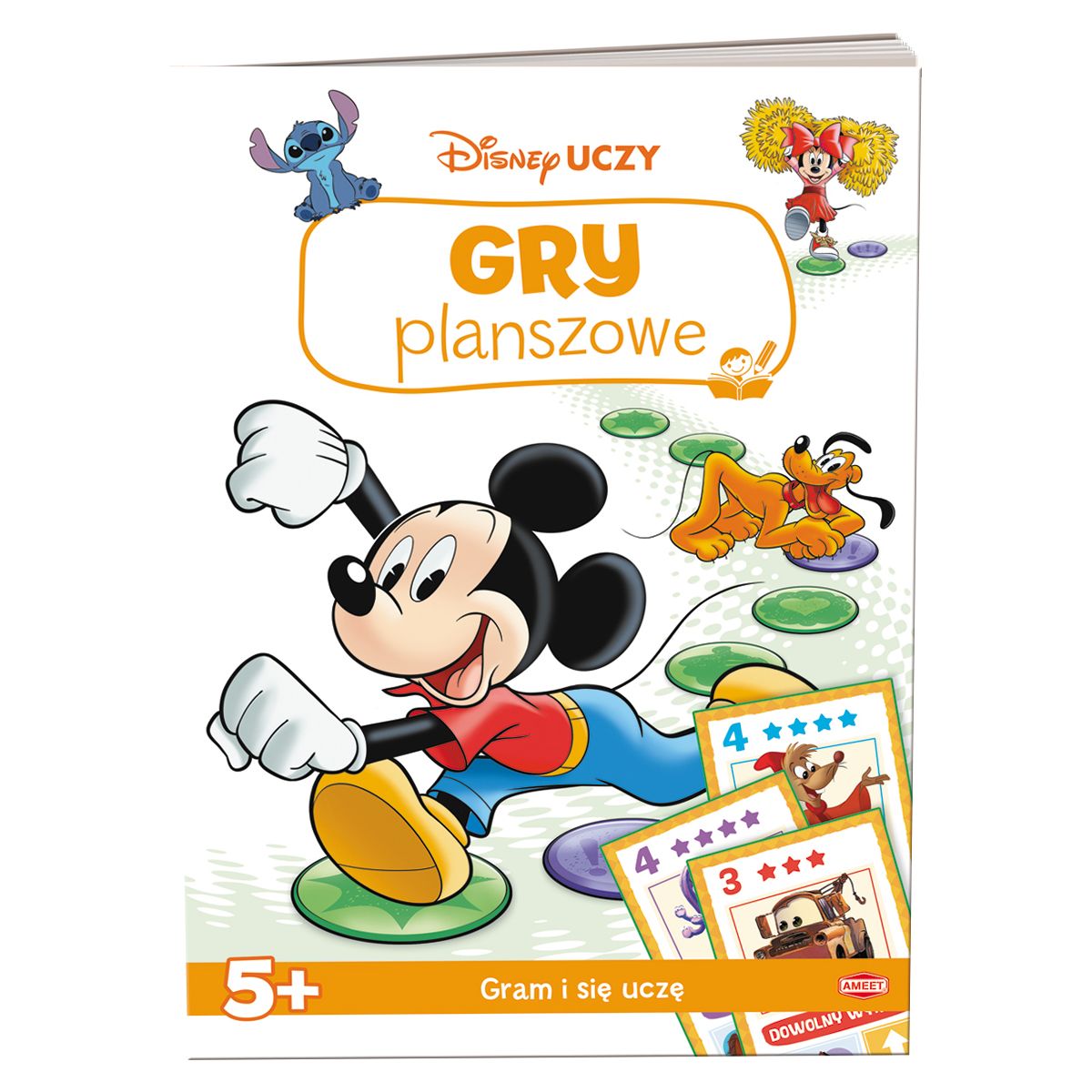 Książka dla dzieci Ameet Disney Uczy. Gry planszowe