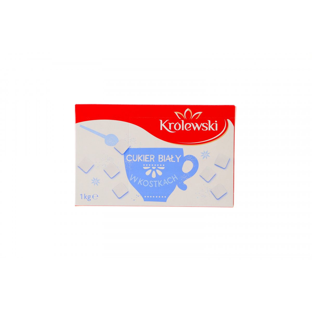 CUKIER BIAŁY KOSTKA 1000 G