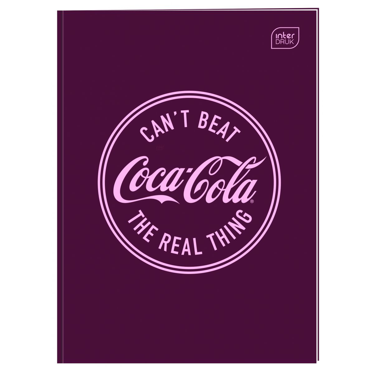 Zeszyt tematyczny Interdruk COCA COLA HYBRID A6 32k. 70g krata (do słówek)