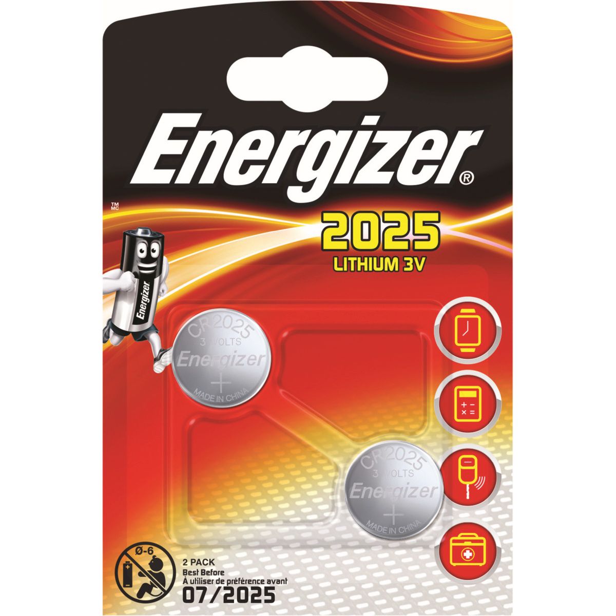 Baterie Energizer Ultimate Lithum CR2025 CR2025 (EN-423013)