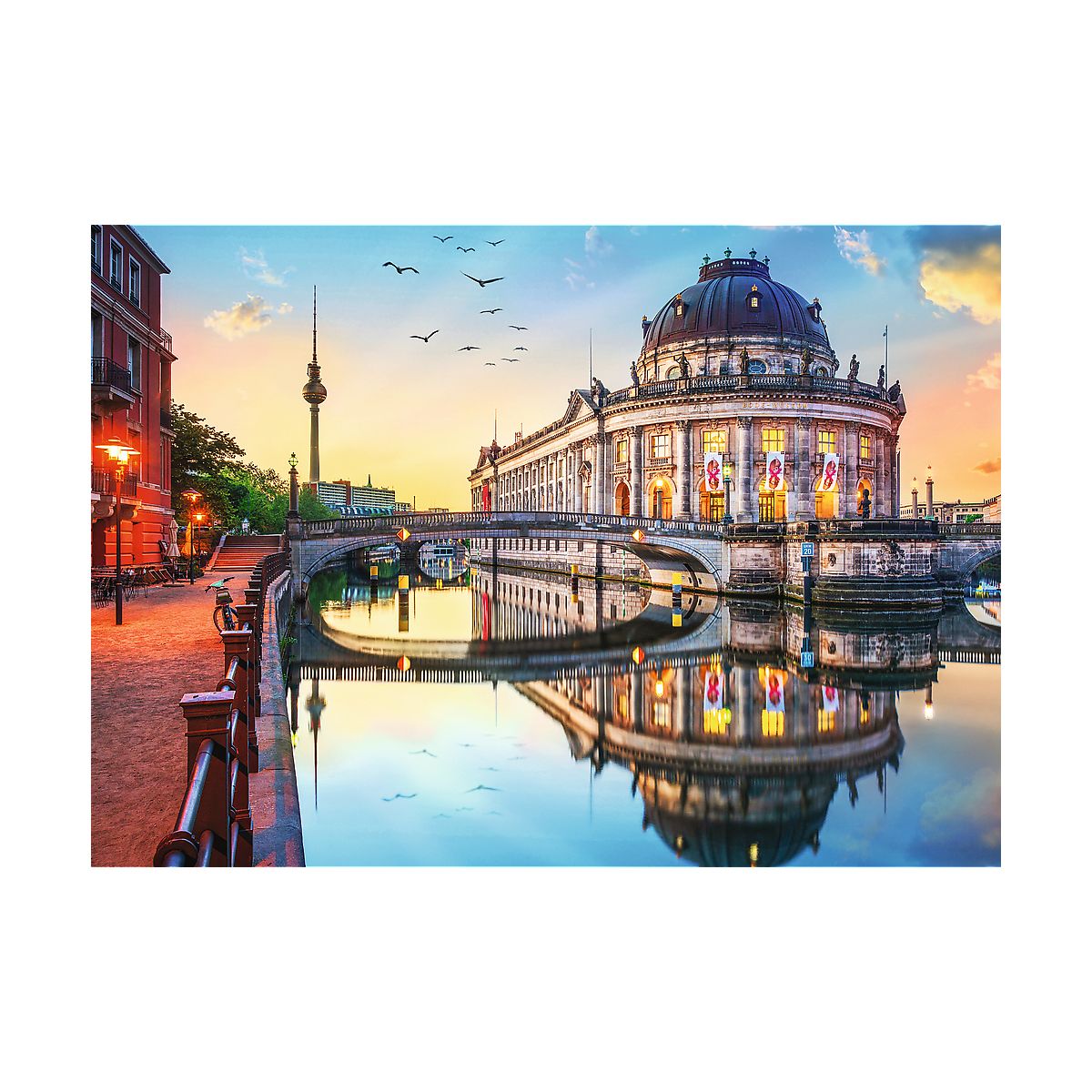 Puzzle Trefl Premium Plus Muzeum Bode w Berlinie, Niemcy 1000 el. (10812)