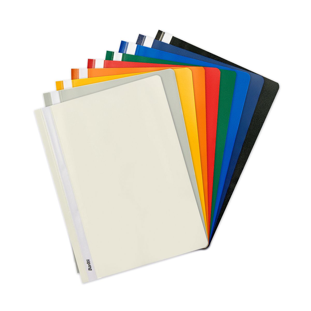 Skoroszyt Bantex 400076724 A4 granatowy polipropylen PP (400076724)
